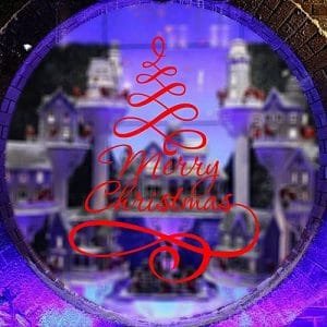 Generic Fancytoy White & Red Merry Christmas Snowman Vinyl Wall Sticker Decals Window Decor1 Red M-18 192099 Color-0