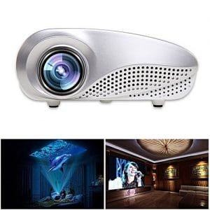 Generic Generic Mini Home Multimedia Cinema LED HD Projector Support AV TV VGA USB HDMI SD A1