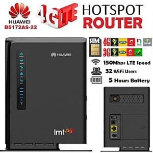 Huawei 4G LTE Internet Router For Smile-MTN-9Mobile-Airtel-Ntel-Glo