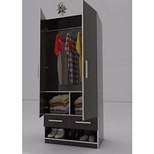 Generic 2 Door Wardrope With Shoe Rack - Lagos Orders Only