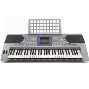 Generic Professional 61 Keys Keyboard With Adaptor And Keyboard Stand