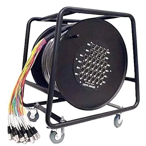 Generic 32 Channels Reel Mounted Audio Link Snake Cable