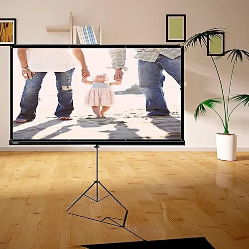 Generic 120inch Projector Screen 4:3 Portable Home Theater HD Outdoor Projectior