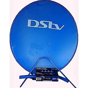 Dstv Zapper + Dish And Accessories With 1month Compact Subscription