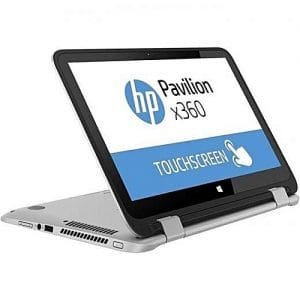 HP Pavilion X360 Intel Core I5-7200U 2.5GHz (8GB RAM, 1TB HDD) 13.3-Inch HD Windows 10 Touch-Screen Laptop + Bag