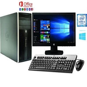 HP Pro 6300 Microtower (Intel Corei3, 6GB RAM, 1TB HDD, Win 10 Pro & MS Office 2016 Pro Preloaded