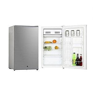 Midea HS121L (93-Litre) Single Door Fridge - Silver.