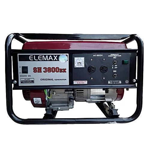 Elemax 3.8Kw Manual Gasoline Generator - SH3800DX