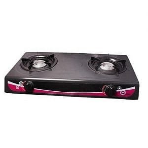 Generic Table Top Gas Cooker - Black
