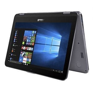 ASUS Vivo Book Flip 11.6 Intel Dual-Core Celeron N3350 4GB RAM, 500GB HDD Win 10 Thin 2-in-1 Convertible Touchscreen