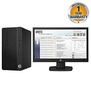 HP 290 G1 Microtower PC Intel Core I3 500GB HDD/4GB RAM FreeDos + 18.5" Monitor