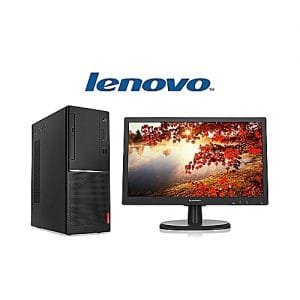 Lenovo V320-15IAP Mini Tower Desktop + 21.5" Lcd Monitor (Dual Core, 4GB RAM, 500GB HDD, Freedos)