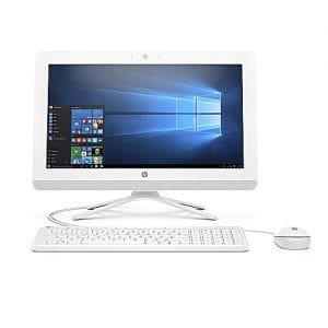 HP 22 ALL-IN-ONE DESKTOP PC INTEL DUAL CORE -7300U 4GB RAM 1TB HDD DVD-WRITER CAMERA WI-FI USB KEYBOARD AND MOUSE WIND10
