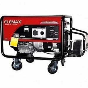 Elemax ELEMAX 6.5kva Key Starter With Wheel Generator-SH7600