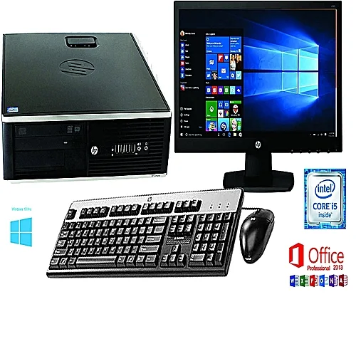 HP DC 8100 Elite SFF, Corei5, Win 10Pro, MS Office 2013 Pro, 4GB RAM, 500GB HDD