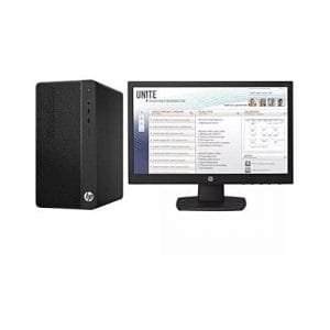 HP 290 G2 MICROTOWER PC INTEL PENTIUM GOLD G5400 DVD-WRITER