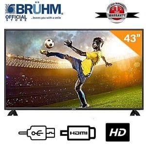 Bruhm BFP -43LEW 43-Inch LED TV + Free Wall Bracket + 12 Months Warranty