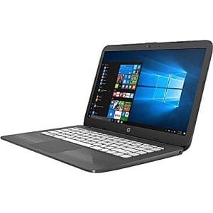 HP Stream 14 Mini - Intel Celeron ( 4GB RAM, 32GB SSD + 32GB Flash, Mouse, USB Light For Keyboard) 14 Inches Screen Intel HD Graphics 400, WIndows 10