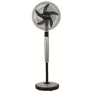 Binatone RCF-1605 16-Inch Rechargeable Stand Fan With Remote Control,