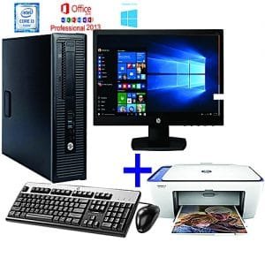HP Prodesk 600 G1 SFF, 500GB HDD, 4GB RAM, Win 10 Pro, MS Office 2013 Preloaded + Free Deskjet Printer 2630