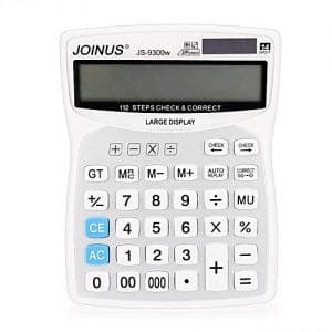 Generic Kalkulator Portabel Untuk Perhitungan Dasar Layar Besar Auto Replay Untuk Mahasiswa Bertenaga Baterai