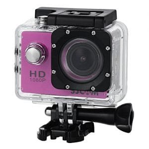 Generic LEBAIQI SJCAM SJ4000 2.0" 12MP FHD Outdoor Sports Digital Video Camera (Pink)