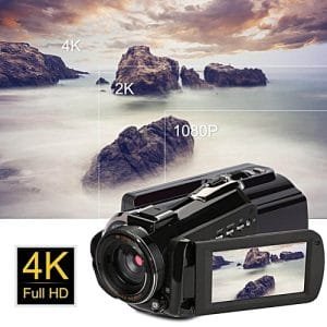 Generic LEBAIQI ORDRO AC3 4K Wifi Full HD Night Vision Digital Camcorder Video DV Camera US 100-240V