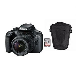 Canon Canon EOS 4000D DSLR With 18-55mm III Lens + 32GB + Bag Free