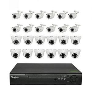 Generic 24 CHANNELS CCTV Camera Complete SECURITY SURVEILLANCE Kit + 6 TERABYTE HDD