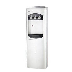 AKAI Water Dispenser With Fridge And Three Nozzles For Hot, Cold And Lukewarm Water