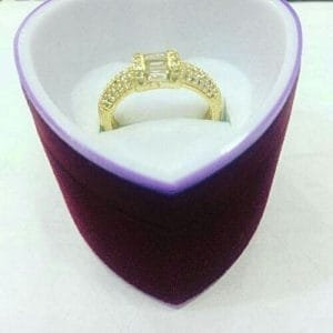 Fashion Romania Gold Engagement Ring
