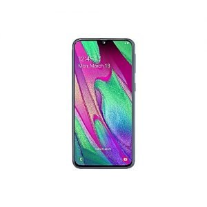 Samsung Galaxy A40 Dual Sim, 64GB ROM 6GB RAM, (16MP+5MP)+25MP REAR AND FRONT CAM 5.9'', 3100mAh, 4G LTE - Black