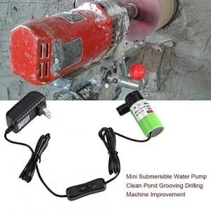 Generic TMISHION 30W 12V Mini Submersible Water Pump Clean Pond Grooving Drilling Machine