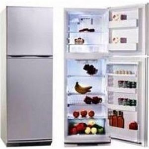 Midea TOP MOUNT FRIDGE FREEZER HD273F (silver) 204 L