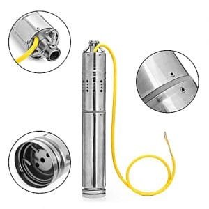 Generic DC 24V 750W Solar Water Powered Pump Submersible Bore Hole Pond Deep Well Pump