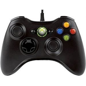 Microsoft Xbox 360 Pad For PC & Official Xbox 360 Console - Black