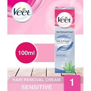 Veet Sensitive Hair Removal Cream - 100ml
