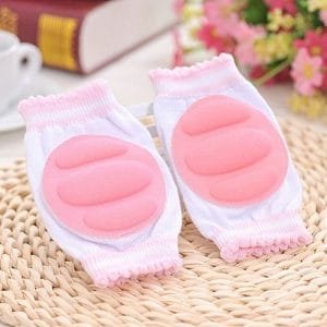 Fashion Crawling Elbow Toddlers Knee Pads Pink