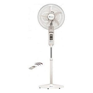 Boscon Boscon Rechargeable Fan + Remote Control + USB Port - 18"