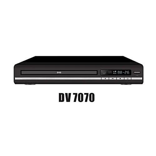 Hiview DVD Player DV7070 With USB-Black 1 Year Warranty