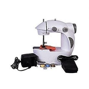 Generic Portable Electric Operated Sewing Machine With Foot Pedal