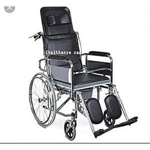 Generic Orthopedic Reclining Commode Wheelchair( With Potty)