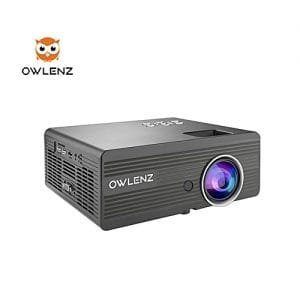 Owlenz SD90 2600 Lumen VGA HDMI LCD Projector - Black