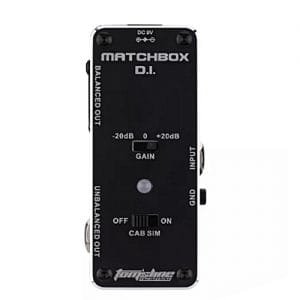 Allwin Multifunctional Di Box Electric Guitar Single Block Effect Device Guitar Black