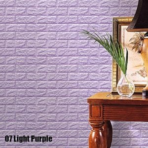 Generic 3D Effect Flexible Stone Brick Wall Wallpaper Self-adhesive