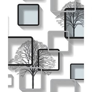 Generic 3D Wallpaper - White & Grey