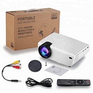 Generic 1080p Mini Projector LED W50 Android 6.0 1500 Lumens Home Theater Projector