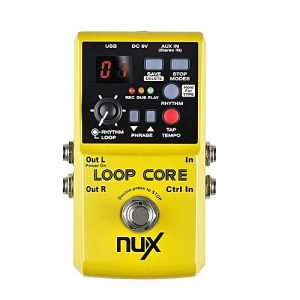 Allwin Loop Core Guitar Electric Effect Pedal Durable Musical Guitarra Effect Pedal Yellow