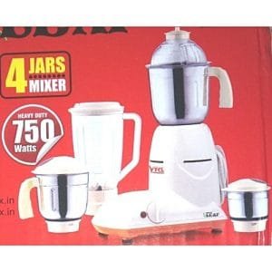 VTCL Blender Mixer And Grinder Set - Heavy Duty-750watts