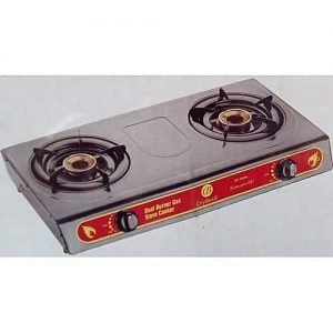 Generic Dual-Burner Table Top Gas Stove